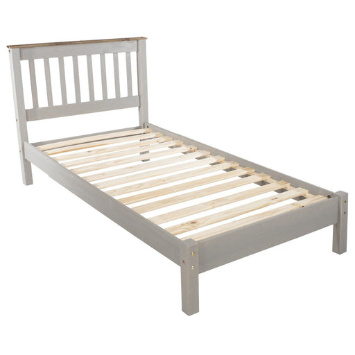 Core Products CRG300LE Corona Grey 3'0" Slatted Lowend Bedstead - Insta Living