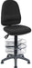 Teknik 2900/1164BLK Deluxe Draughter Black Ergo Twin Operator Chair - Insta Living