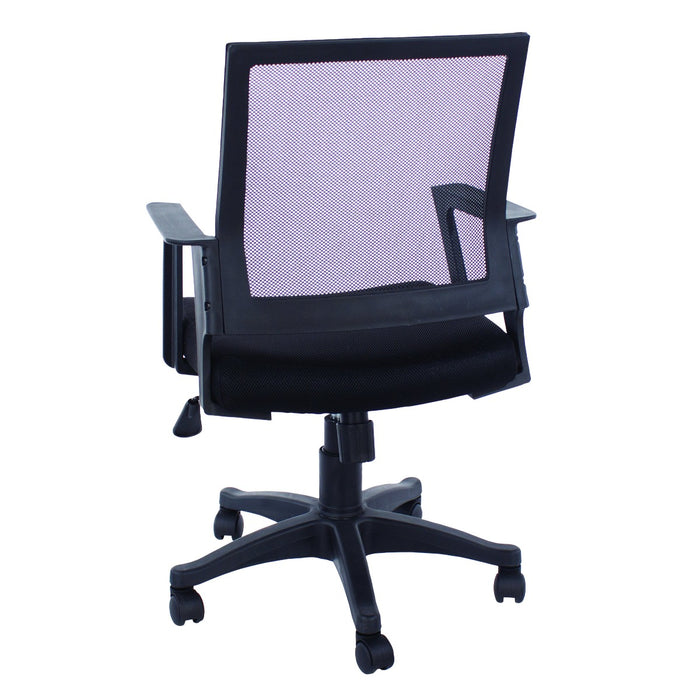 Core Products LFCH25-BK Loft Home Office Chair in Black Mesh - Insta Living